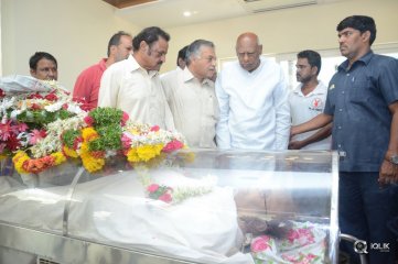 Celebs Pay Condolences to C Narayana Reddy